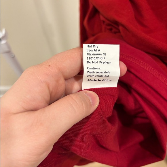 Commense Vibrant Red Dress - Picture 7 of 7